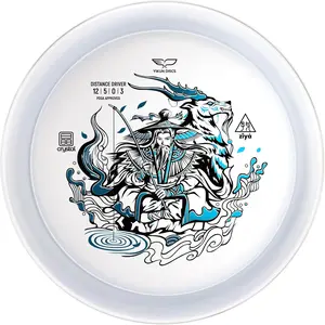 Disc Golf Ultra-Overstable Distance Driver, Pro Worlds 2025 Limited Edition, Powerful Hyzer Fade for Forehand/Backhand, Skip-Enhanced Approach Shots, PDGA Approved 170-175g