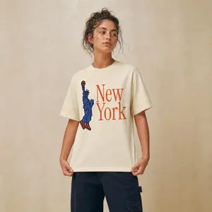 New York Statue of Liberty Basketball T-Shirt, 90s NY Bball Graphic Tee Soft