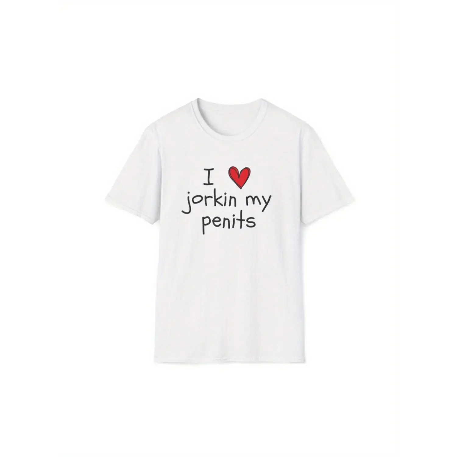 Oversized Classic Unisex T-Shirt, Funny "I Love Jorkin My Penits" Meme Gag Gift, Softstyle Menswear for Everyday Wear, Comfortable Stylish Streetwear, Gifts for Boyfriend (Sports Top), Meme Shirts Funny