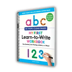 My First Learn-to-Write Workbook – Handwriting & Tracing Practice for Kids Ages 3–5