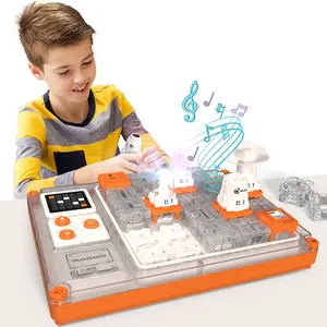 Stem Circuit Building Science Experiment Kit, Full Function Electronic Build Set, Safety Interlock Device, Ideal Gift for Adults & Kids
