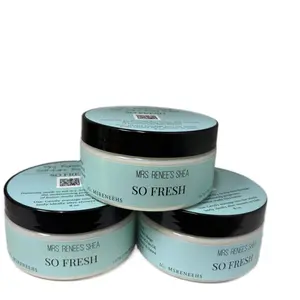 Mrs. Renee’s Shea: So Fresh 8 oz Whipped Butter with Long-Lasting Scent, Gluten-Free, Paraben-Free, and Preservative-Free for Skincare and Fragrance