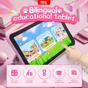Biidi Kids Tablet for Toddlers | No Wifi Required Bilingual Educational Learning Tablet