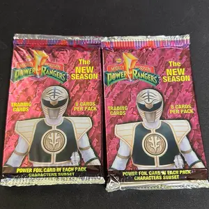 (2 Pack Bundle) 1994 Saban Mighty Morphin Power Rangers Trading Cards - The New Season (Hobby Edition)