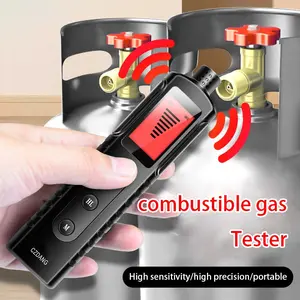 Gas Detector Alarm, Natural Gas Leak Sensor for Home Kitchen Use, Reliable Carbon Monoxide & Methane Detection System