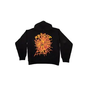 OG WEB V2 HOODIE "Black/Orange" SP5der302