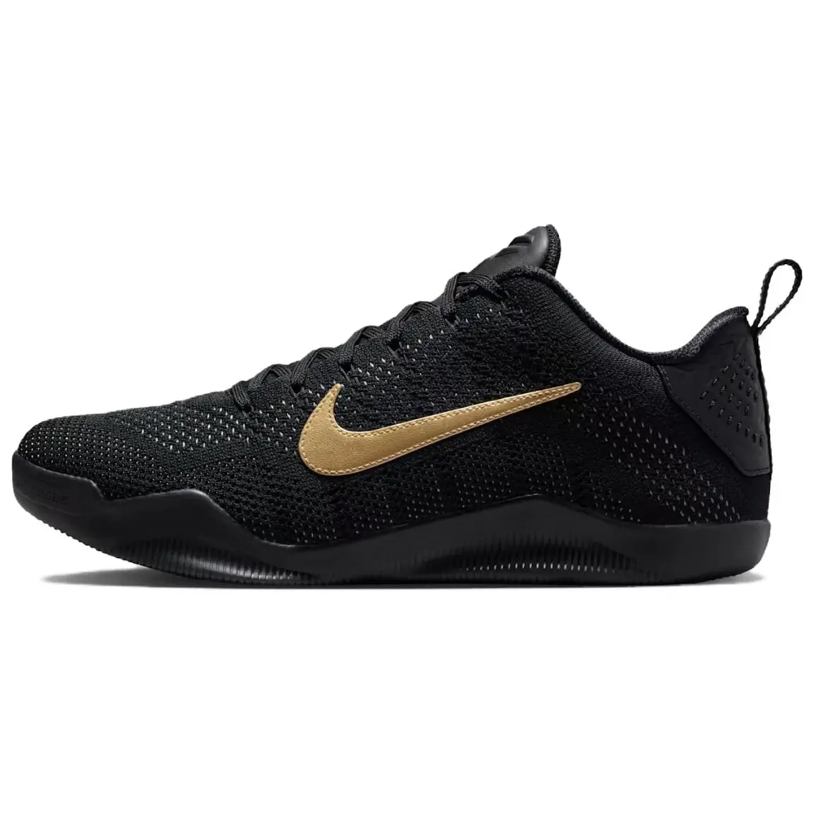 NIKE Kobe 11 Elite Low Protro 'Fade To Black' Men's Hoops Shoes, Limited Edition Knit Upper Sports Shoe for Basketball, Cushion, Male