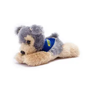 Yorkie with Mane 'n Tail Blue Bandana