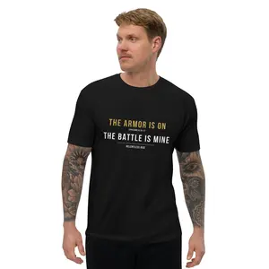"The Armor Is On The Battle Is Mine" Short Sleeve T-shirt