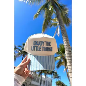 Enjoy the Little Things Fashion Accessory Hat