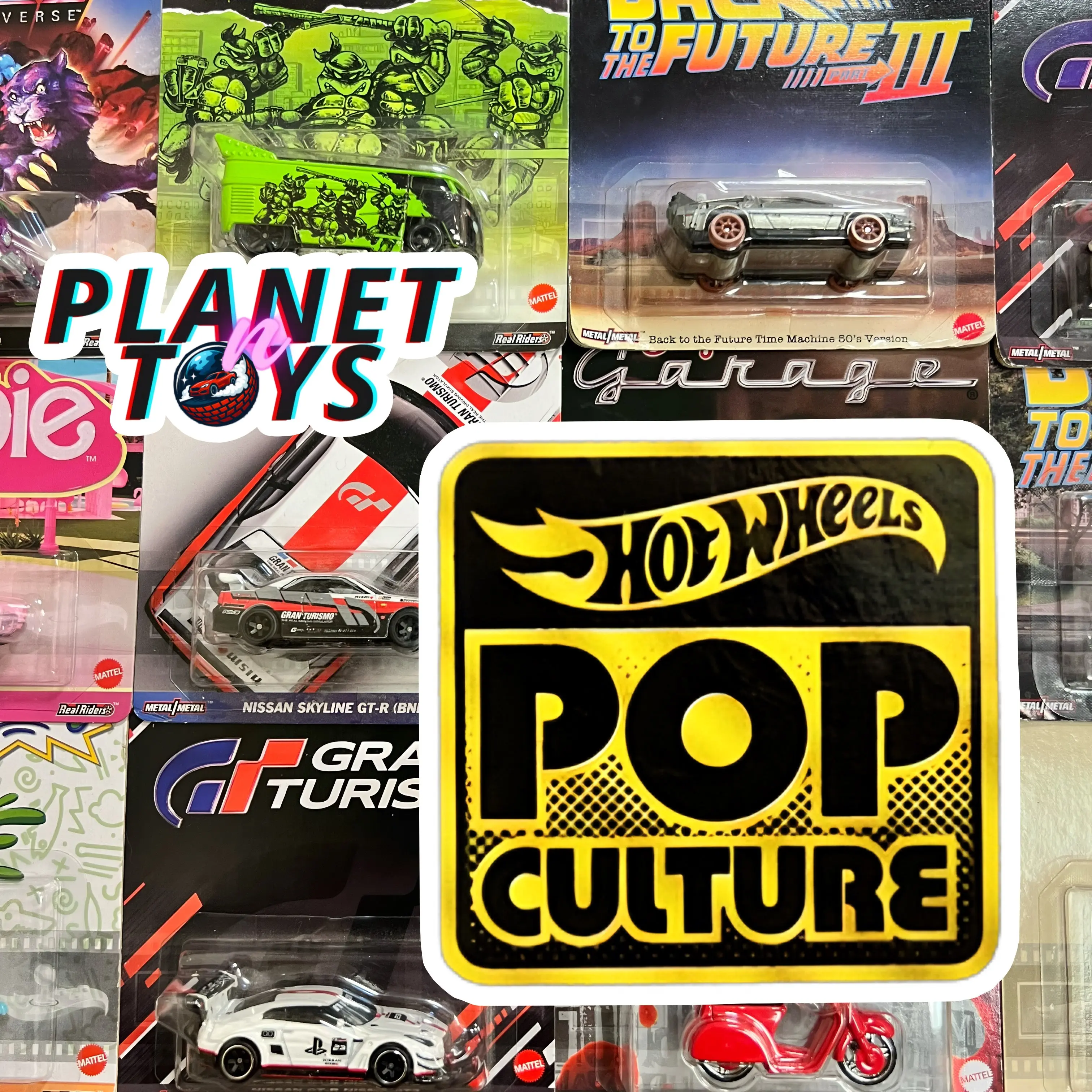 Hot Wheels Premium Pop Culture 1:64 Assorted Diecast Hot Wheels Premium Pop Culture 1:64 Assorted Diecast