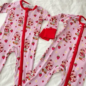 Strawberry Shortcake Baby Bamboo Onesie