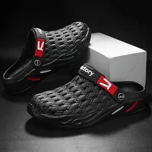 Men'S Versatile New Style Breathable Sandals for Summer, Featuring a Soft Sole, Solid Color, Perfect for Outdoor Beach Wear