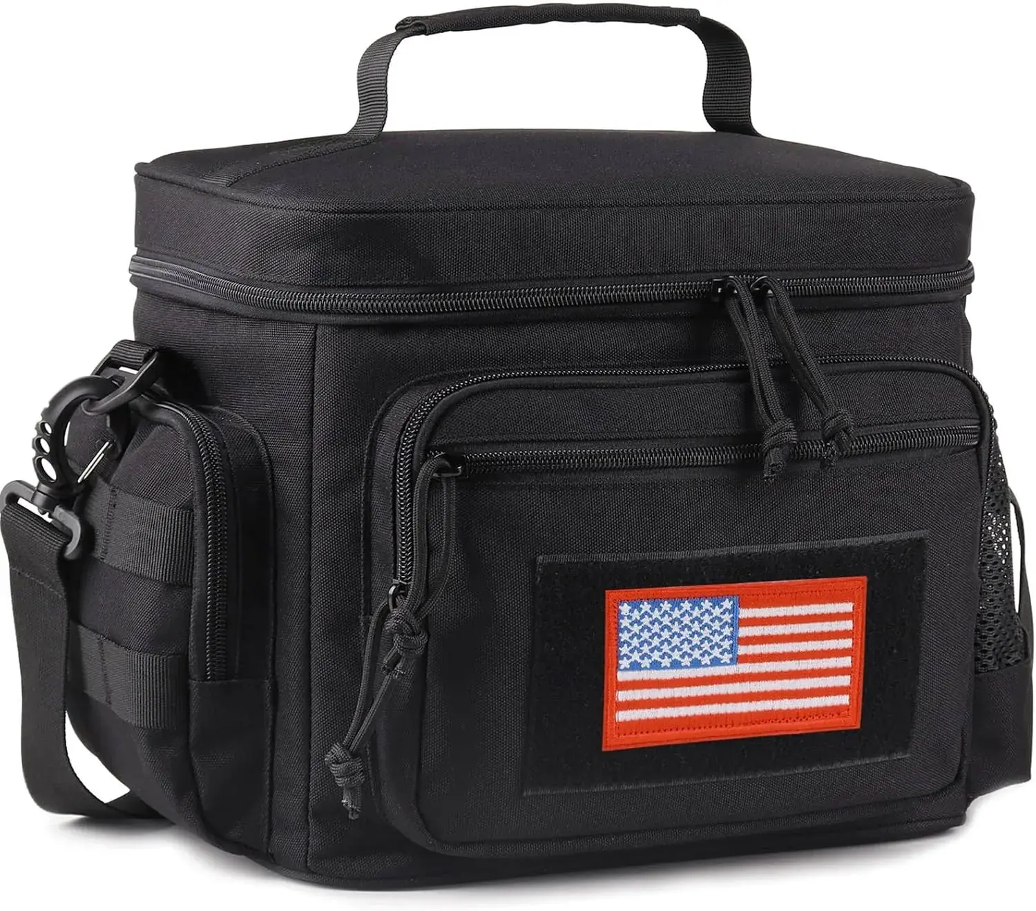 Lunch Box for Men, Webbing Leakproof Insulated Large Lunch Cooler Women Adult Meal with Adjustable Shoulder Strap Durable Lunch Pail