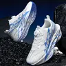 Autumn luminous heartbeat sporty running shoes for boys, teenagers and middle school students in 2025 carbon plate running shoes, breathable running sneakers for children, Sports running shoes