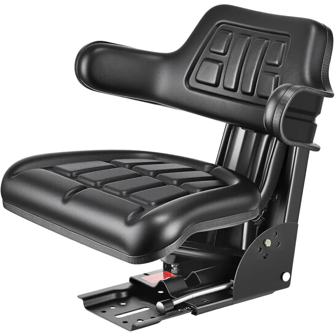 VEVOR  Universal Forklift Seat Wrap Around,Universal Tractor Seat with Micro Switch, Adjustable Tractor Suspension Seat with Tilt Fits for John Deere, Ford, Massey Ferguson,New Holland Tractor