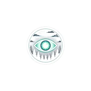 Protect Our Parks Eye Sticker | national parks, leave no trace, hiking decal