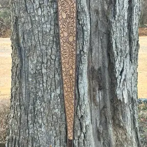 Hand Made Tooled Leather Hunting Sling