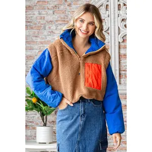 Alpine Quilted Half-Zip Sherpa | Choose Color