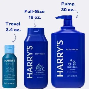 Harry's Body Wash - Rich Lather, Cleansing, Scented Cleanser, Aroma - Available in Five Popular Scents Fragrance Comfort