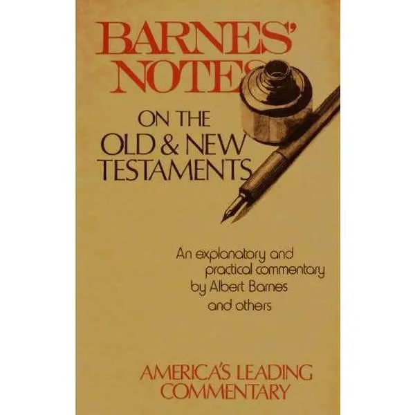 USED Book - Barnes Notes on the Old & New Testaments - Isaiah Volume I by Albert Barnes (Hardcover) - english