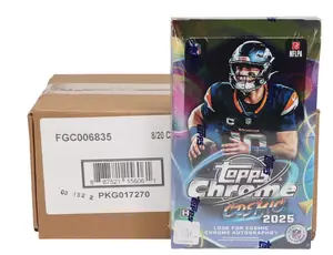 FULL CASE 2025 Topps Cosmic Chrome Football (8 BOXES!)