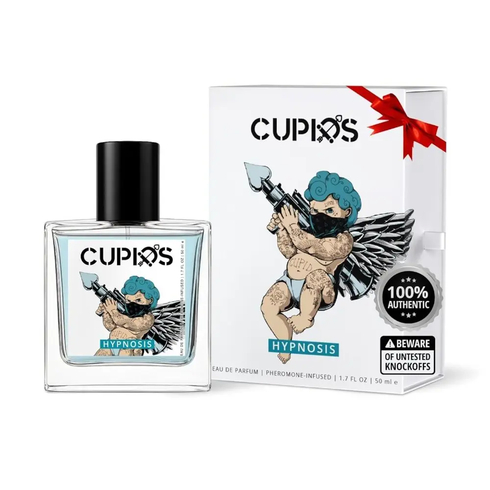 Cupids Original Hypnosis 2.0 Eau de Parfum Pheromone Cologne for Men, Long-Lasting Fresh Fragrance, 50 mL / 1.7 fl oz