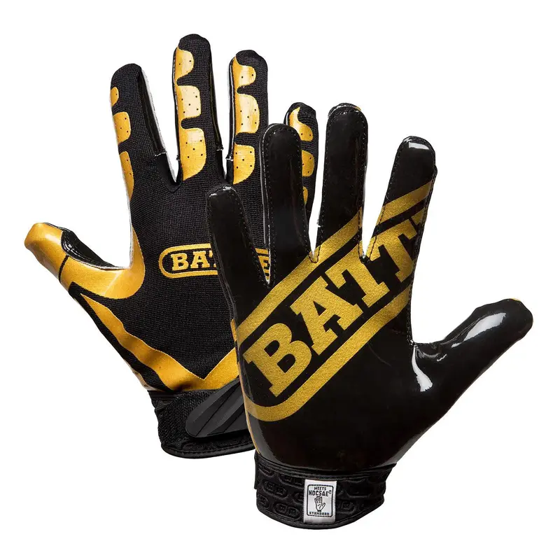 Battle Ultra-Stick Receiver Football Gloves - Elite Performance with Reinforced Stitching & UltraTack Palm - 2 Pack