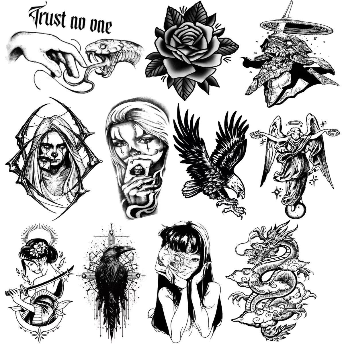 Temporary Tattoo (Up To 1-2 Weeks) Temporary Tattoo (Up To 1-2 Weeks)