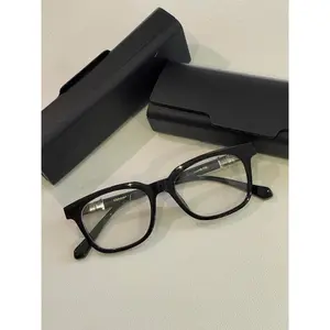 Square Eyeglasses Frame – Black & White Full-Rim Design |   Unisex Fashion Accessory for Daily Wear or Gift Hot 2026