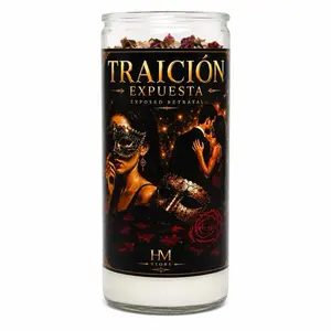 Exposed Betrayal 14 Day Prepared Candle (Traición Expuesta Vela Preparada de 14 Días)
