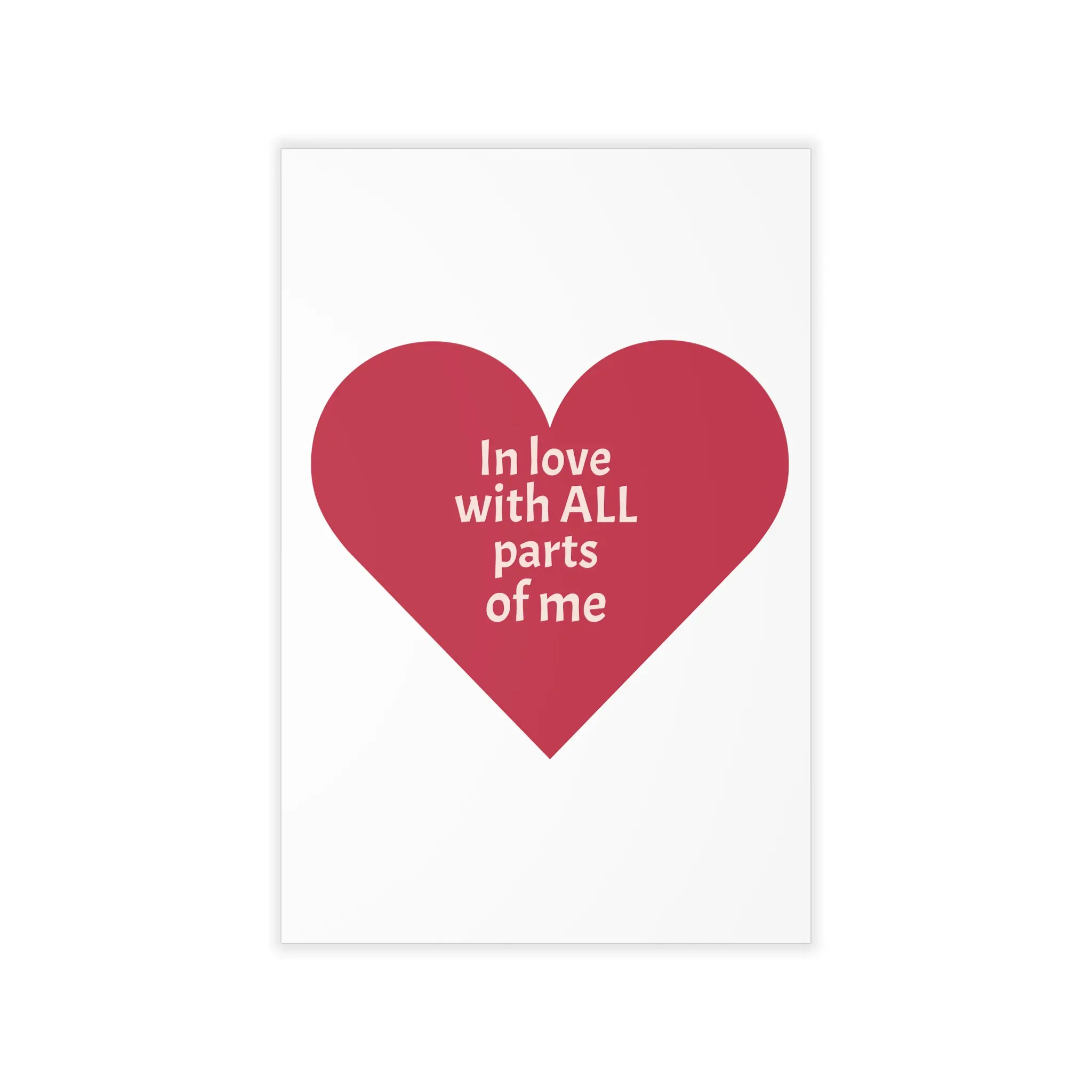 Heartfelt Wall Decals, Inspirational Home Decor, Self-Love Quote Art, Romantic Wall Stickers, Bedroom or Living Room Decoration