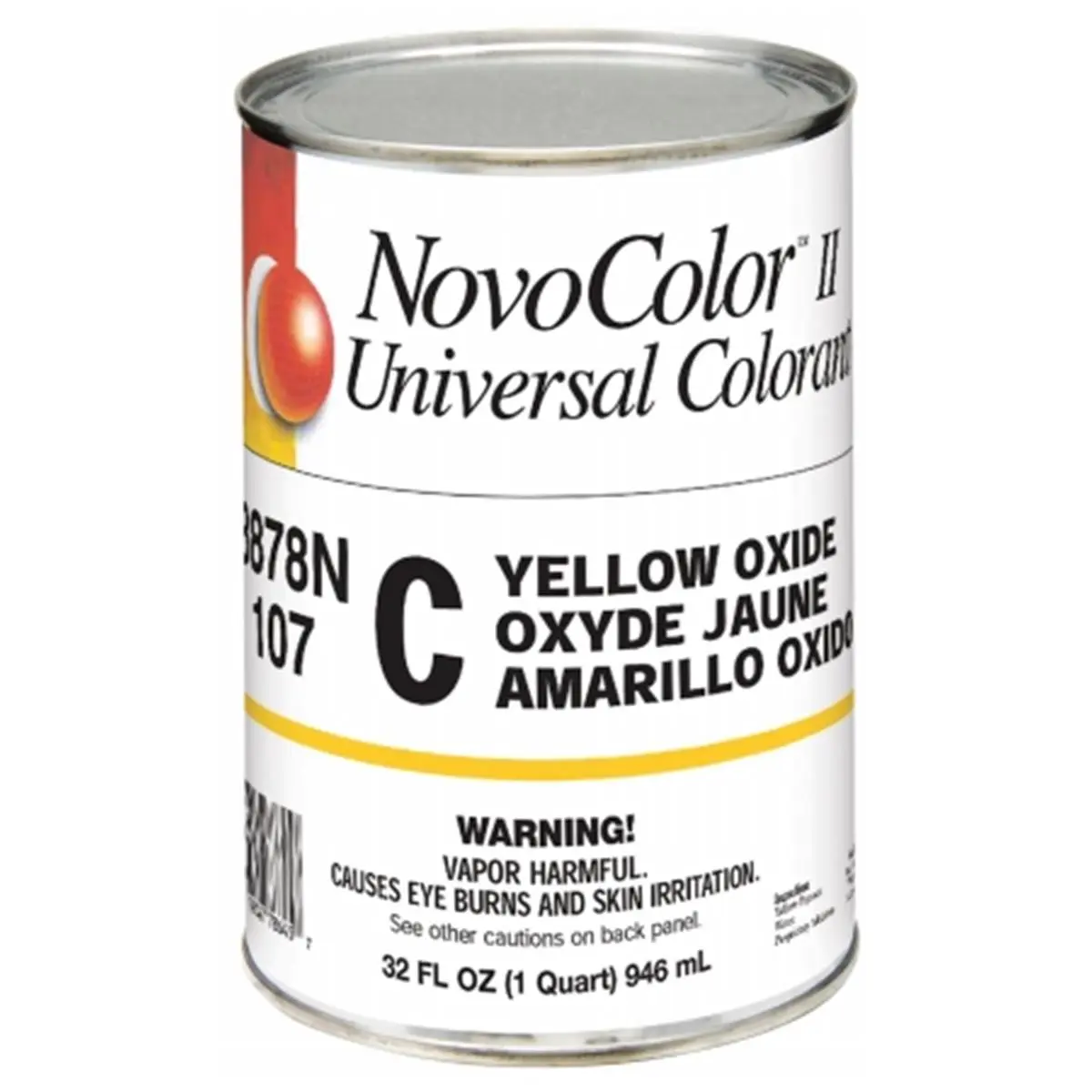 Valspar Brand  1 Quart C Yellow Oxide NovoColor II, Valspar Paint, Stability