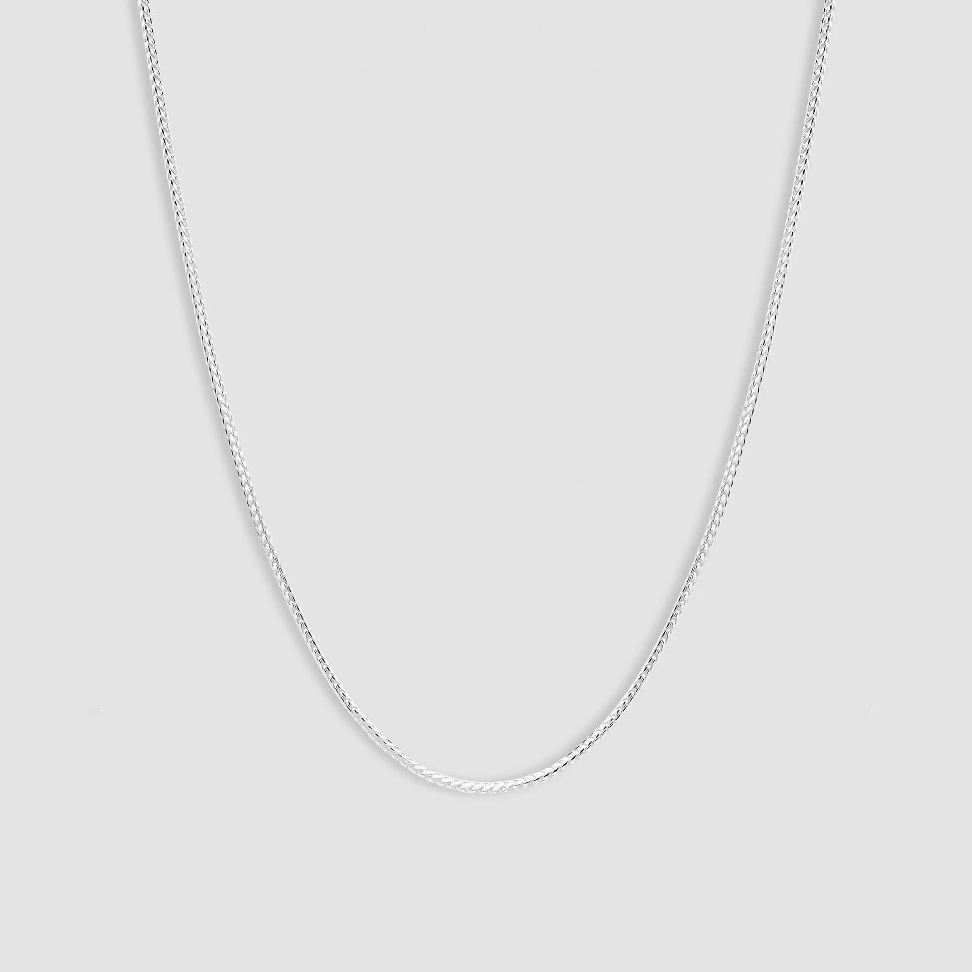 Sterling Silver Franco Chain - 2.5mm