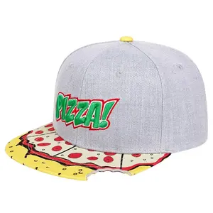 Pizza! Embroidered Snapback