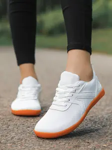 Women's Comfortable Wide Toe Box Flat Canvas Sneakers Ideal for Casual Life Gym Sessions & Running Footwear  shoes