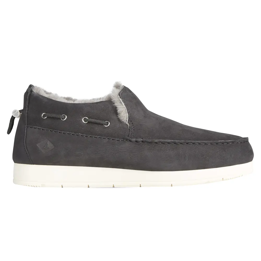 Sperry Mens Moc-Sider Winter Slip On Casual Shoes - Black Sperry Mens Moc-Sider Winter Slip On Casual Shoes - Black