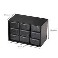 Black 9 Drawer FY002022 1PCS