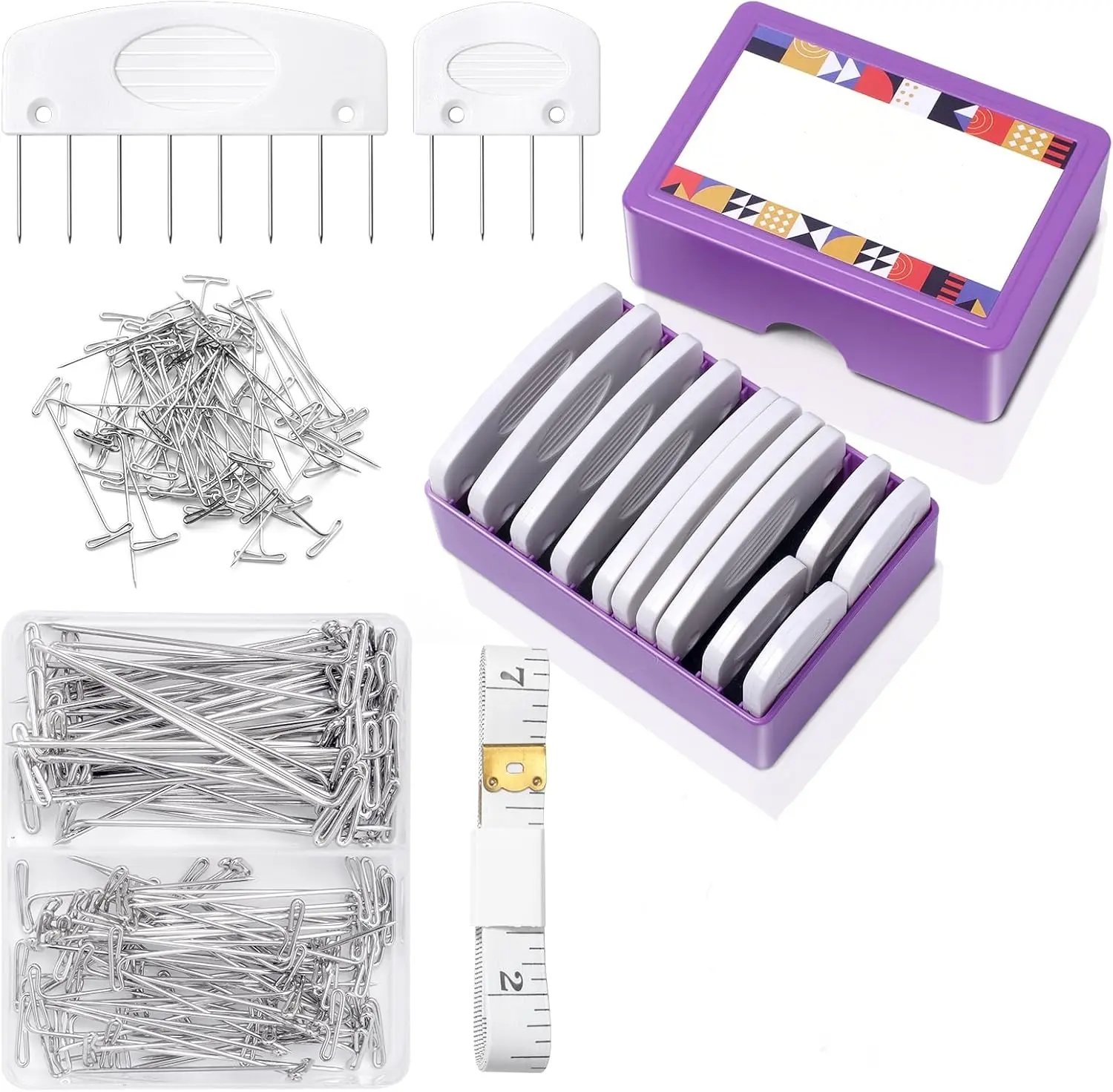 1Set Knitted Shaping Needle Set - Sweater Shaping Comb, Suitable for Crochet, Lace, And Craft Projects,Designed for Ease of Use