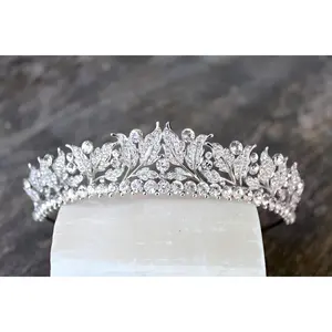 VICTORIA Swarovski Crystal Wedding Tiara