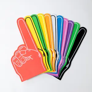 Foam Fingers, 8-Color Novelty Cheering Foam Hand Props for Basketball, Football, Bulk Party Favors & Concert Supplies(Big)