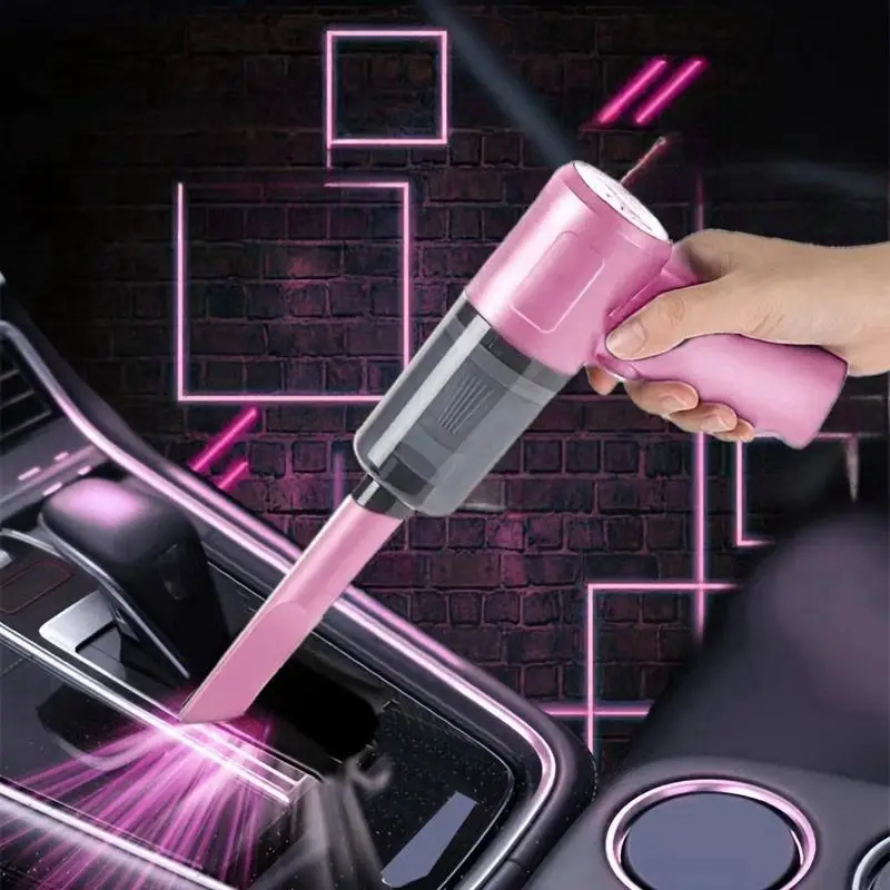 Wireless Car Vacuum Cleaner, Handheld Dust Collector, Keyboard Cleaner, Multifunctional Car Cleaning Tool for Car Interior & Seat