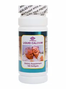 Liquid Calcium with Vitamin D3 – Supports Bone Strength, Muscle Function & Immune Health – Easy-to-Swallow Softgels – 160 Softgels – by Nu-Health