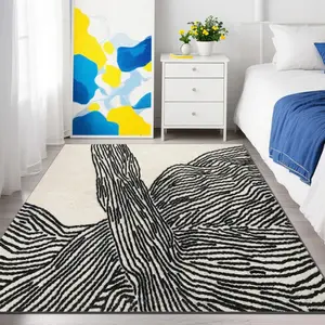 Velvet soft and comfortable patterned printed carpet, suitable for multiple scenarios, available in various sizes, soft and non-shedding, Home Decorative Rug