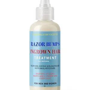 Razor Bump Ingrown Hair Treatment - Comfortable Application for Hair Growth