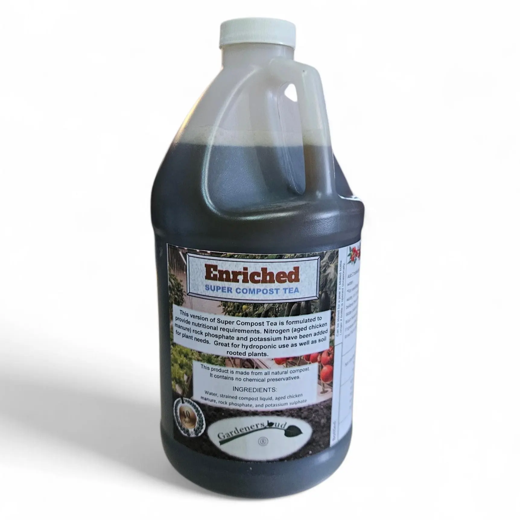 1/2 gallon (64 fl.oz)