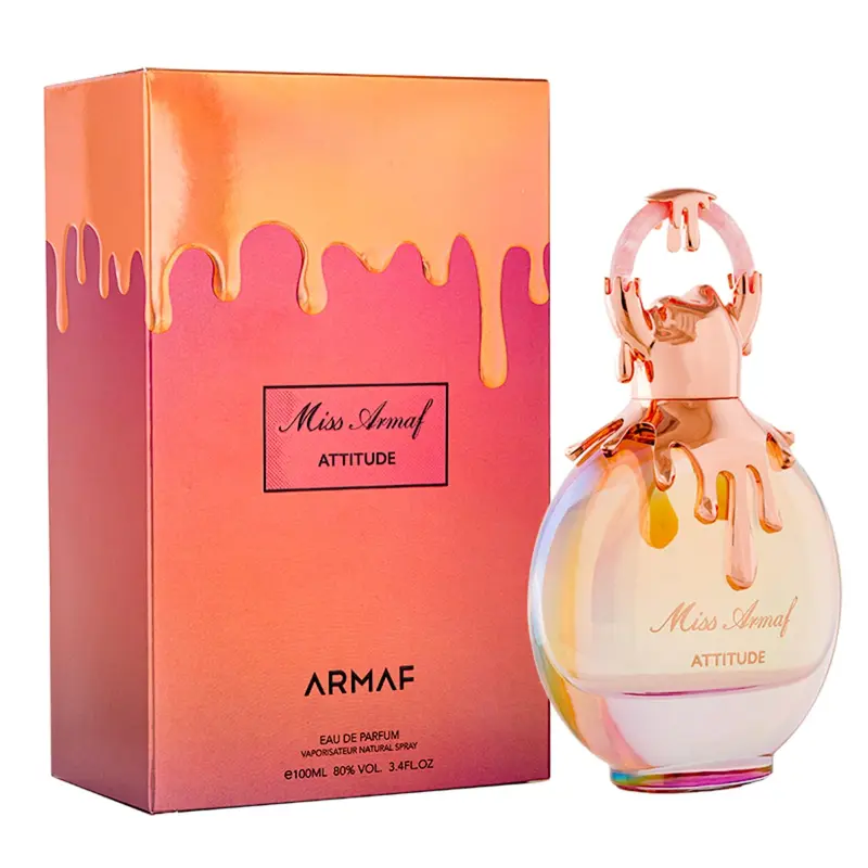 Women's Miss Armaf Attitude Regular Ed Eau de Parfum Spray - 3.4 fl oz Alcohol Base Fragrance by ARMAF, Apply Pulse Points for Adults