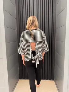 Back Bow Cutout Black