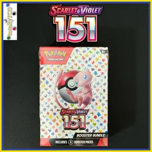 Pokemon 151 Booster Bundle (Contains 6x boosters) - New and Sealed
