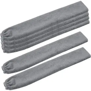6pcs Dusters Replacement Cloth Retractable Gap Dust Cleaner Cloths, Reusable Microfiber Cloth Cover Washable, Under Furniture Duster Refill for Home Kitchen Household Wall Couch Cleaning Supplies